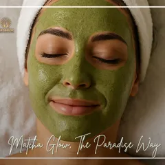 Experience the ultimate skin detox with my Matcha Glow Facial. Packed with antioxidants, this treatment purifies pores, fights dullness, and reduces inflammation, leaving your skin feeling incredibly fresh and clean.