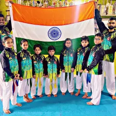 We are more than a team; we are Team India. It is a moment of immense pride to see our young Taekwondo athletes represent our academy and our country. This is the spirit of NMFA.