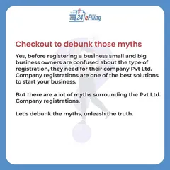 There are many myths about registering a Private Limited company that can be discouraging. We are here to debunk them and give you the clear, factual information you need to make a confident decision.