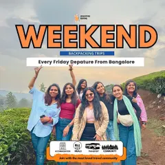 We have weekend backpacking trips departing from Bangalore every Friday. Join our travel community for an unforgettable escape.