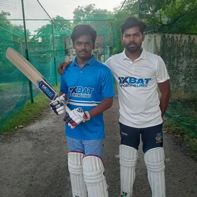 Two of my players kitted out in our partner's gear. Having professional equipment helps them look and feel like proper athletes.