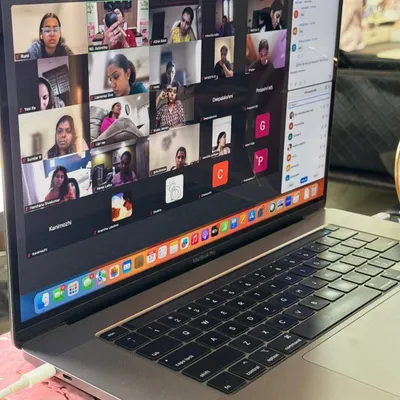 A look at one of our online self-grooming sessions in progress. Students from various locations join our live Zoom classes to learn directly from me.