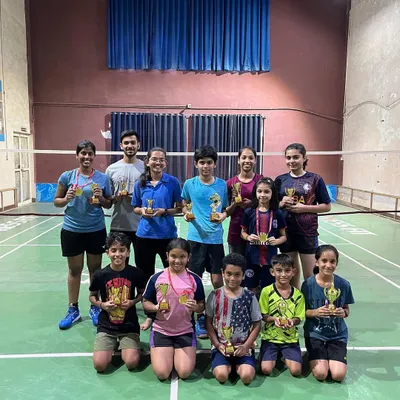 The successful conclusion of our 2023 summer camp tournament. I organize these internal events to give players valuable match experience in a competitive yet supportive setting, catering to a wide range of age groups.