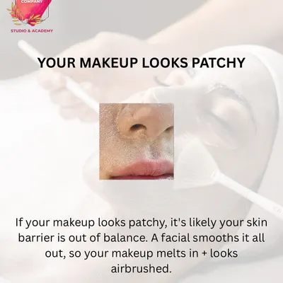 When your skin barrier is compromised, it can lead to an uneven surface that makes makeup look cakey. Our facials focus on restoring that barrier with hydration and gentle exfoliation, creating a smooth canvas for your products.