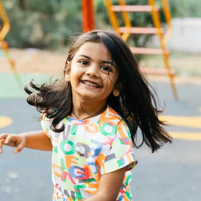 This is my daughter, my muse. Her energy and desire to run and play during her own photoshoot reminded me that the best photos come from letting children be their authentic selves.
