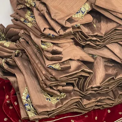 For textile retailers and brands. This image shows a bulk order of our custom-manufactured blouses, ready for shipping. I can produce your designs with your brand on them.