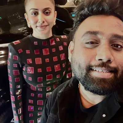 It was such a great meet-up with my favorite actress, Rakul Preet Singh. She is as charming in person as she is on screen.
