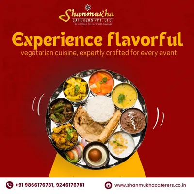 Experience flavorful vegetarian cuisine, expertly crafted for every event. As an ISO 22000 certified company, we are your trusted partner for all celebrations.