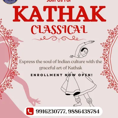 Discover the graceful spins and rhythmic footwork of Kathak. Our classes are open for enrollment, offering a wonderful opportunity to learn this beautiful North Indian classical dance style in a supportive environment.
