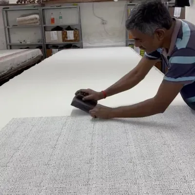 We welcome you to our garden studio for a hands-on workshop. Learn the ancient art of block printing, try your hand at natural dyeing, and design your own unique piece with vintage blocks from our archives.