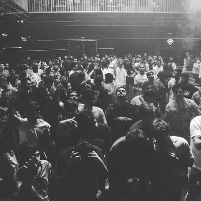 A packed Saturday night at F Superclub in Bangalore. There's nothing better than seeing a full dance floor with everyone vibing to the music.