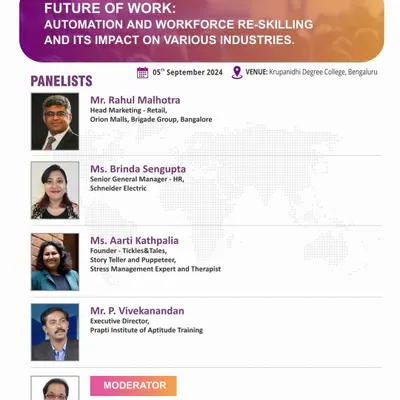 It was an absolute honor to be invited as a panelist to discuss the "Future of Work." I enjoyed sharing my perspective as a creative entrepreneur and storyteller.