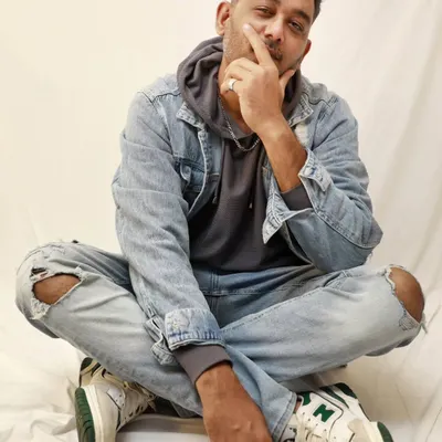 A shot from a recent photoshoot for my press kit. A professional image is key for event promoters, media outlets, and building a strong artist brand.