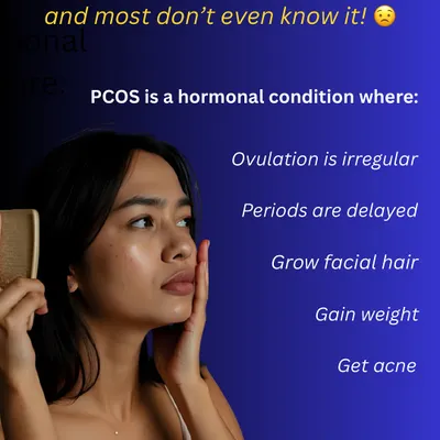 PCOS affects 1 in 5 Indian women, and many don't even know it. It's a hormonal condition that can cause irregular ovulation, delayed periods, weight gain, and acne. Understanding the symptoms is the first step to managing it.