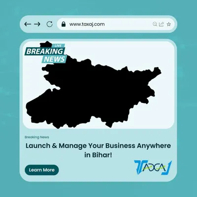 **Launch & Manage Your Business in Bihar.** With our new branch in Darbhanga, we offer end-to-end support for company registration, licensing, and compliance tailored to Bihar's growing business environment.