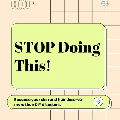 Stop doing these things at home. Your skin and hair deserve professional care, not DIY disasters that can lead to burns, scars, and infections. This series covers the treatments you should never attempt yourself.