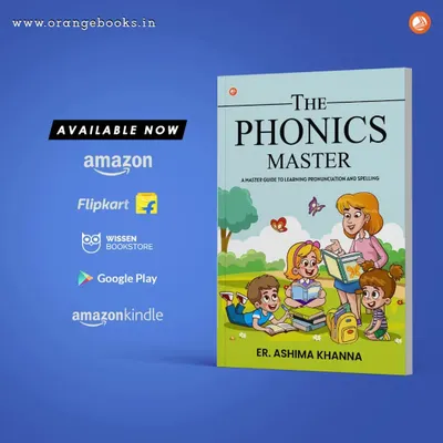 My book, 'The Phonics Master', is a master guide to learning pronunciation and spelling. It is designed to be a valuable resource for both students and teachers and is available on multiple platforms for easy access.