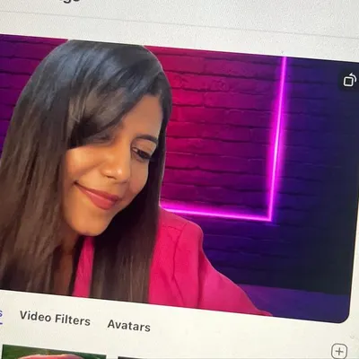 Getting my virtual setup just right for an Amazon team event. A professional background and studio-level quality are key parts of my service, ensuring your brand is represented with polish and style during any virtual conference or party.