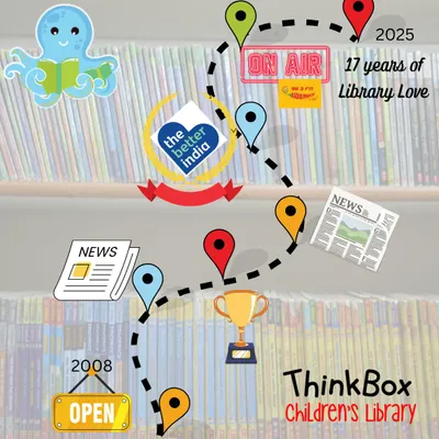 17 years of stories, friendships, and countless memories! This journey map celebrates our story, from opening in 2008 to being featured in the news and, most importantly, watching our readers grow.