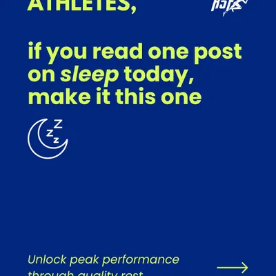 This introductory graphic serves as a gateway to our educational series on sleep. We emphasize that for an athlete, understanding and prioritizing quality rest is non-negotiable for unlocking peak performance.