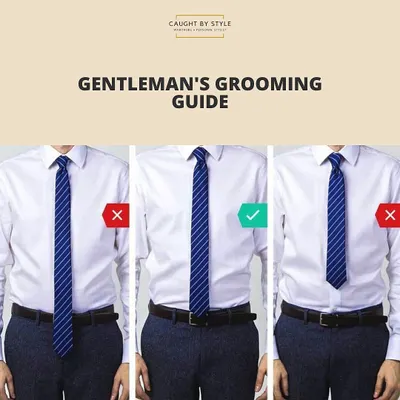 It's the small details that make a big difference. A gentleman's grooming guide starts with the basics, like ensuring your tie hits the middle of your belt buckle. This simple rule instantly makes any formal look sharper.