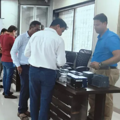 Connecting with partners at the Elmeasure Retailer Day 2025 in Pune, demonstrating how my solutions can boost efficiency.
