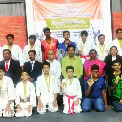I am proud of my team. This is a group of my students who were selected for the state level tournament after their hard work and dedication paid off.