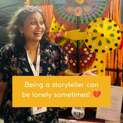 Being a storyteller can be a lonely job sometimes. People don't always understand what you do. But then you go to a festival, and suddenly you find your tribe.