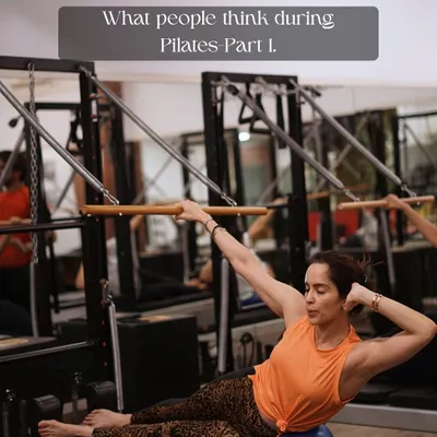 What People Think During Pilates, Part 1. Let's be real, we've all been here.