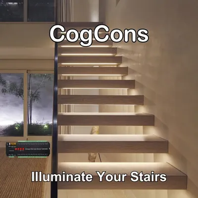 Our intelligent staircase lighting system uses sensors to light up your path as you move. This not only improves safety, especially at night, but also creates a visually stunning effect that adds a high-tech, luxurious feel to your home.