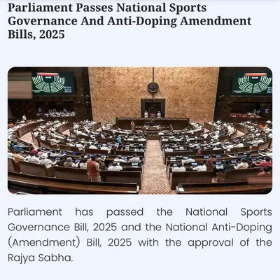 The Indian Parliament's passing of the National Sports Governance and Anti-Doping Bills marks a significant shift in the sports landscape. I provide clear guidance on how these new laws affect sports bodies and individual athletes.