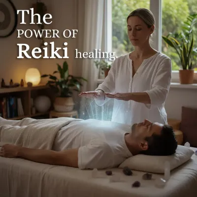 This is what a Reiki session looks like. I channel healing energy through my hands to your body's energy field, helping to clear blockages and restore your natural state of balance and well-being.