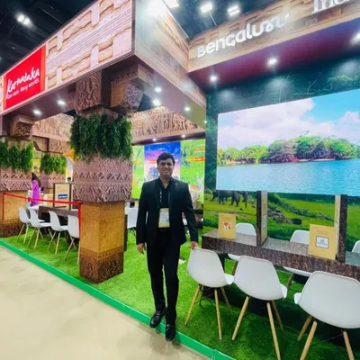 We were proud to showcase our wellness retreat at the Arabian Travel Market (ATM) in Dubai. It was a wonderful opportunity to connect with global partners and share the transformative power of Ayurveda.
