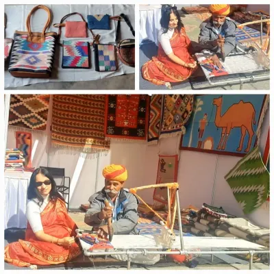 This collage celebrates the heart of our brand: the rich tradition of Indian handicrafts and the skilled artisans we work with. We are proud to promote these eco-conscious creations and collaborate with others to make sustainable living the new normal.