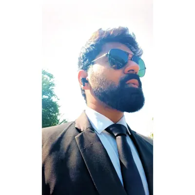 Dressed for battle, always. A sharp suit is my armor, and confidence is my weapon.