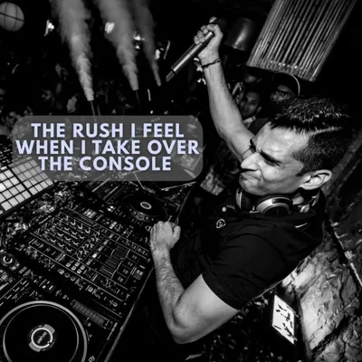 This image captures the rush I feel the moment I take over the console. It's a feeling of power, responsibility, and pure adrenaline that never gets old.