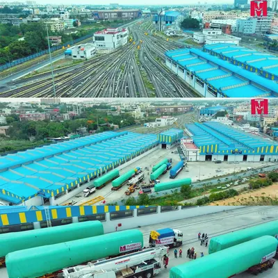 Documenting the arrival of new Namma Metro coaches for BMRCL and Total Movements. Our team uses a mix of aerial and ground cameras to cover every angle of these critical logistical operations.
