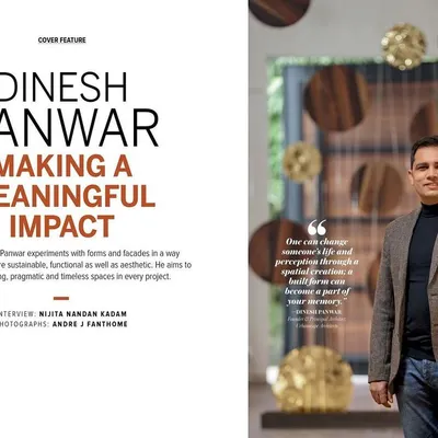 We were honored to be the subject of a cover feature in Architecture + Design magazine. The article, "Making a Meaningful Impact," delves into our firm's philosophy of creating architecture that is sustainable, functional, and aesthetic.
