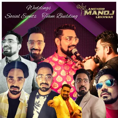 A collage of the many avatars I take on for different events. Whether it's a wedding, a social gathering, or a corporate team-building day, I always come dressed to impress and ready to entertain.