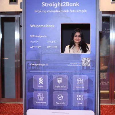 Our Selfie Photobooth created a unique branded souvenir for Standard Chartered. The booth was designed to look like their mobile banking app, and guests received a framed print that perfectly captured the event's theme.