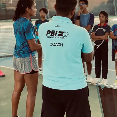 It was a privilege to spend time with these young players at the PBI Tennis Academy. I shared insights on how meditation and visualization have impacted my performance, and we talked about the journey of becoming a professional athlete. These sessions are incredibly meaningful to me.