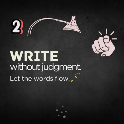 Does writing daily feel hard? Try this simple trick: start with a simple phrase, write without judgment for just 5 minutes, and reflect on your thoughts. This flexible journaling method makes building a habit effortless.