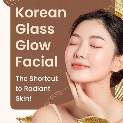 The Korean Glass Glow Facial is designed to give you that coveted luminous, dewy, and translucent skin finish. This multi-step treatment focuses on intense hydration and brightening to enhance your skin's natural radiance.