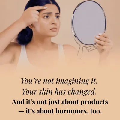 You are not imagining it, your skin has changed. And it is not just about products; it is often about hormones. I am here to help you navigate these changes with care.