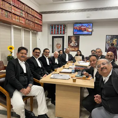 An insightful morning with Mr. Kapil Sibal and esteemed colleagues at the Delhi High Court. We discussed the evolving landscape of criminal law and our collective duty to ensure justice remains fearless and fair.