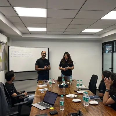 Co-leading a Content Design Lab for trainers from various industries. It was a fantastic day of sharing insights on how to create and deliver impactful training content.