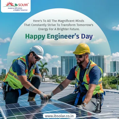 Happy Engineer's Day to all the magnificent minds who constantly strive to transform tomorrow's energy for a brighter future. Your dedication and innovation are what power our progress in the solar industry.