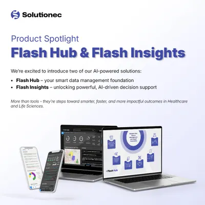 A detailed look at our core AI-powered solutions, Flash Hub and Flash Insights. Flash Hub is designed for smart data management, while Flash Insights provides powerful, AI-driven decision support, enabling faster and more impactful outcomes in healthcare.