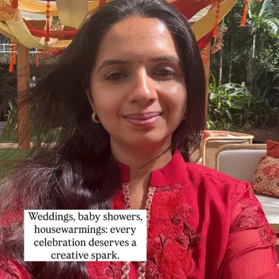 I believe every celebration deserves a creative spark. Whether it's a wedding, baby shower, or housewarming, I feel most myself when I am helping others create something meaningful and beautiful.
