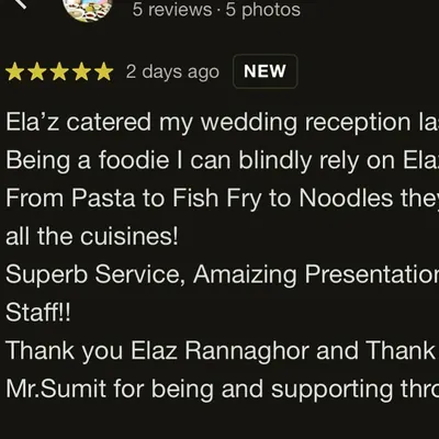 "From Pasta to Fish Fry to Noodles they excelled in all the cuisines!" We are thrilled to receive such wonderful feedback from our clients. Your satisfaction is our top priority.